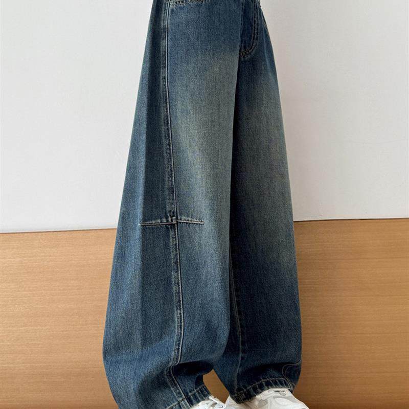 女孩牛仔裤2025秋季新款女孩休闲裤春季和秋季最容易匹配的裤子女,童装/婴儿装/亲子装,裤子,淘宝优惠券,粉丝福利购,淘宝优惠卷