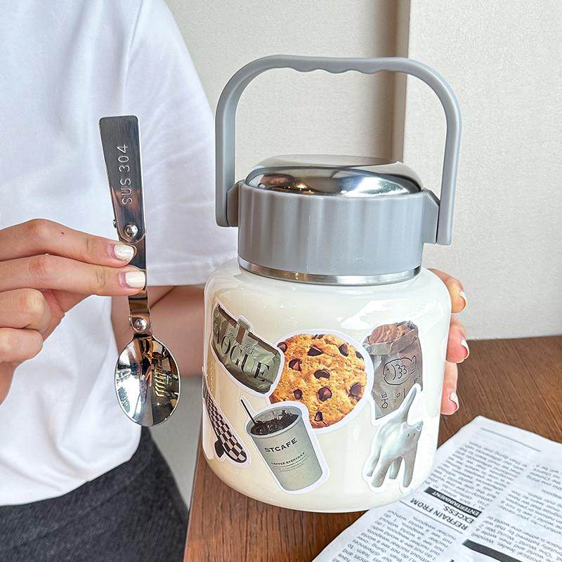 大容量焖烧杯316不锈钢保温杯家用银耳羹大肚杯子学生便捷保温壶,餐饮具,保冷/保温杯,淘宝优惠券,粉丝福利购,淘宝优惠卷