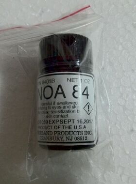 特卖低折射率(1.46)非常低粘度美国NORLAND紫外光学固化胶NOA84