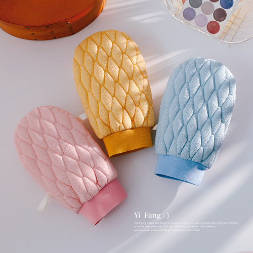 高档搓澡巾高颜值洗澡神器男女士家用全身搓泥澡巾双面加厚