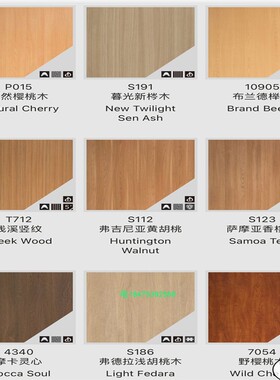 定制爱克威盛亚耐火板材Wilsonart木纹饰面AICA防火板厂家胶板HPL