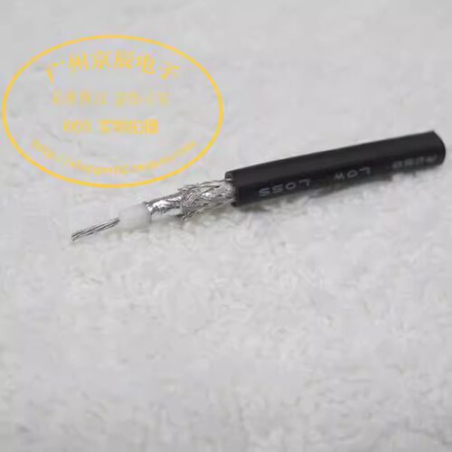 进口低损耗RG58 环保多芯同轴电缆 RF 双屏蔽射频线 测试线