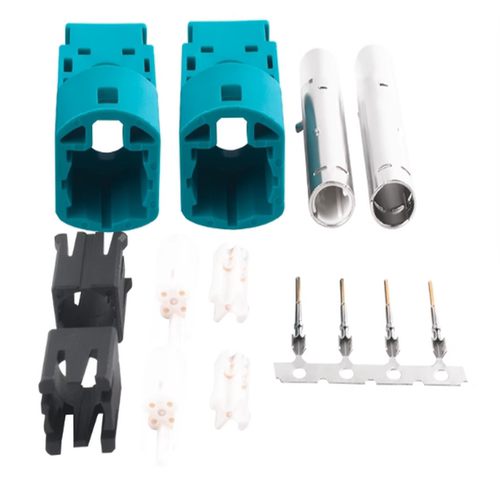 HSD4PLVDS线端公汽车视频连接器车载通用插头D4S10A-1D5A5-Z替代
