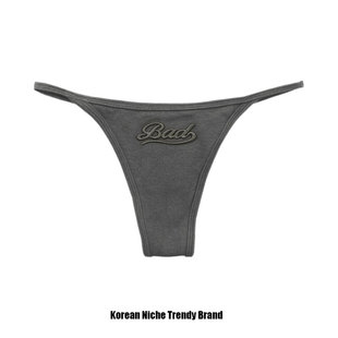 badblood美式复古辣妹低腰三角裤性感露臀修身显瘦辣妹运动内裤
