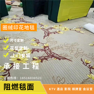 录音棚影院宾馆餐厅楼梯印花地毯