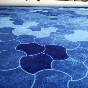 展会活动武术馆公司LOGO地毯定制美容院酒店瑜伽室满铺阻燃地毯