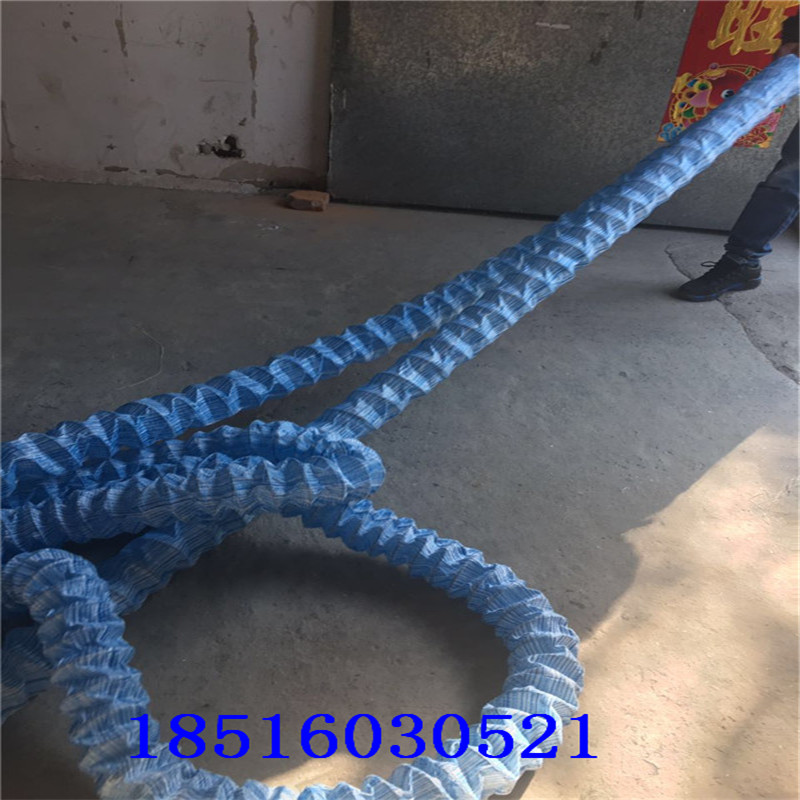 软式透水管钢丝弹簧盲沟隧道园艺绿化草坪路基排水低洼地地基排水