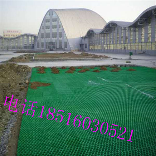 现代化厂房采摘园人行走道停车场绿化塑料HDPE植草格生活社区绿化