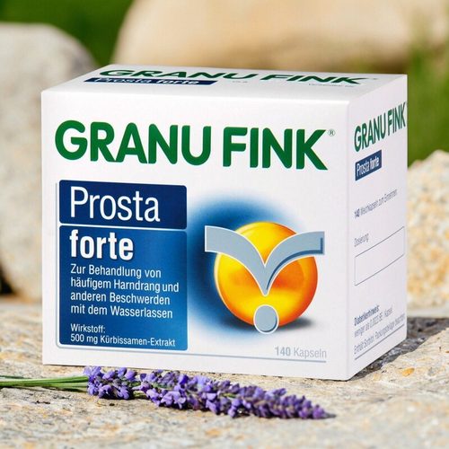代购德国GRANU FINK南瓜籽浓提取物胶囊男士前列健康护理