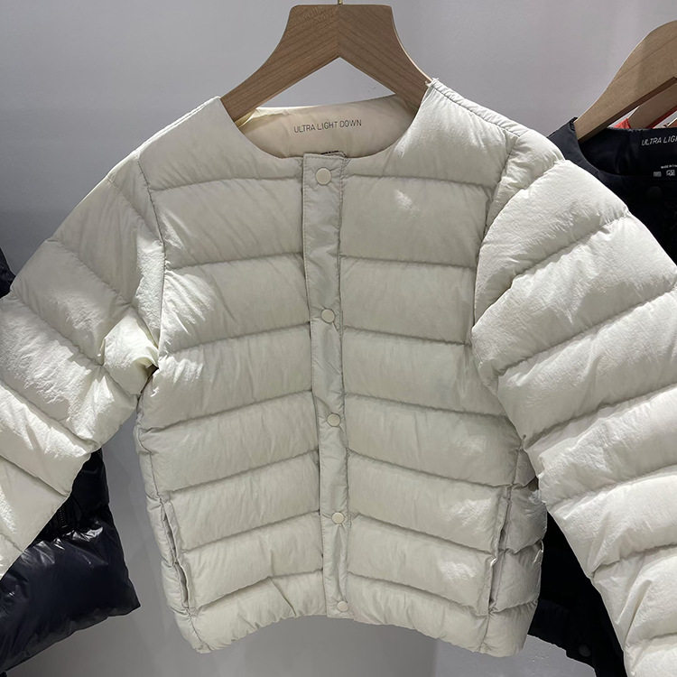 优品轻薄90绒短款羽绒服男女圆领保暖内搭外套米白色儿童时尚保暖,童装/婴儿装/亲子装,羽绒服,淘宝优惠券,粉丝福利购,淘宝优惠卷