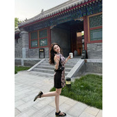 DUO智仙黑标日本进口昭冷漠千金jue版 xian量美少女海派旗袍送发带