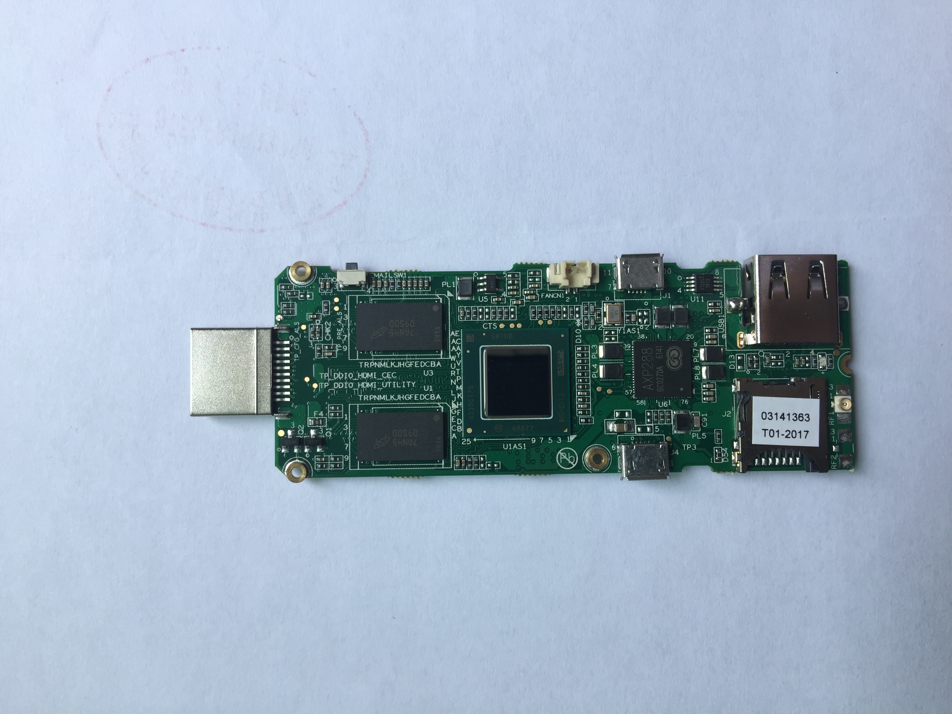 优扉intel Z3735CPU电脑棒主板板载内存硬盘wifi蓝牙mini工控广告