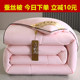 正品 桑丝被全棉礼品被春秋被单人 双人宿舍用空调被加厚礼品被子