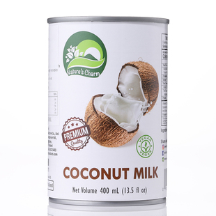 Nature Charm泰国椰浆椰酱椰奶椰子浆无添加剂coconut milk