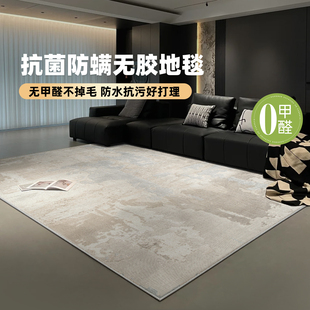 床边毯 无胶地毯防水防污可擦免洗抑菌高级感客厅沙发地毯2025新款