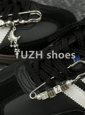 德训鞋配件创意diy字母别针鞋扣配饰空军一号情侣鞋面装饰扣鞋花