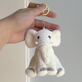 猛犸象毛绒挂件公仔玩偶情侣包包挂饰可爱男生书包配饰钥匙扣礼物
