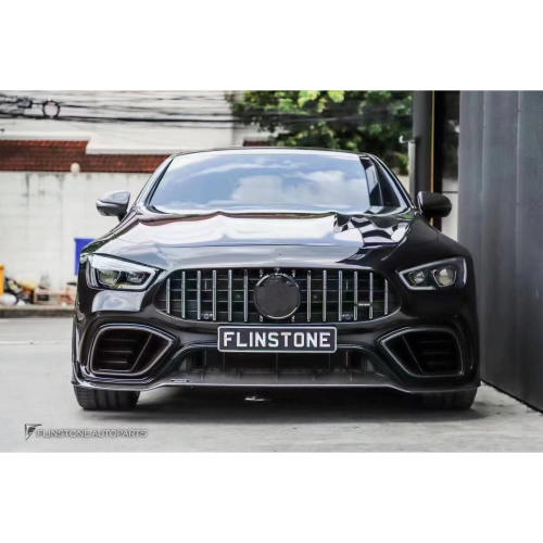 适用于奔驰AMG GT63小包围改装碳纤维巴博斯前铲风口侧裙后唇风刀