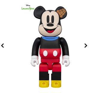 米奇寂寞 官方正品 幽灵400%积木熊 bard the Bearbrick Mickey