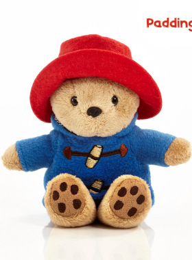 正品PADDINGTON英国帕丁顿熊迷你款小熊毛绒玩偶公仔可爱礼物儿童