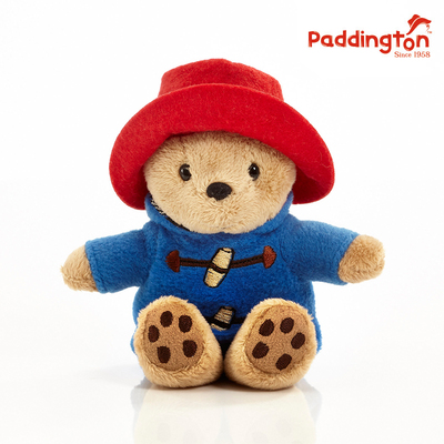 正品PADDINGTON英国帕丁顿熊迷你款小熊毛绒玩偶公仔可爱礼物儿童