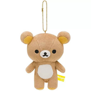 日本 现货SANX轻松熊熊哥ss毛绒挂件玩偶周边松弛熊M号S号公仔正品