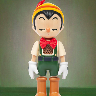 现货 ZCWO 睡觉匹诺曹 高33CM潮玩摆件手办礼物潮流玩具公仔玩偶