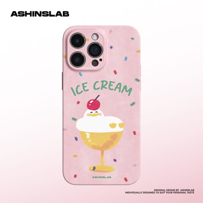 甜点小鸭适用苹果17promax华为P70Pro磨砂iPhone16手机壳新款全包精孔软壳适用13小众15搞怪14plus可爱鸭子