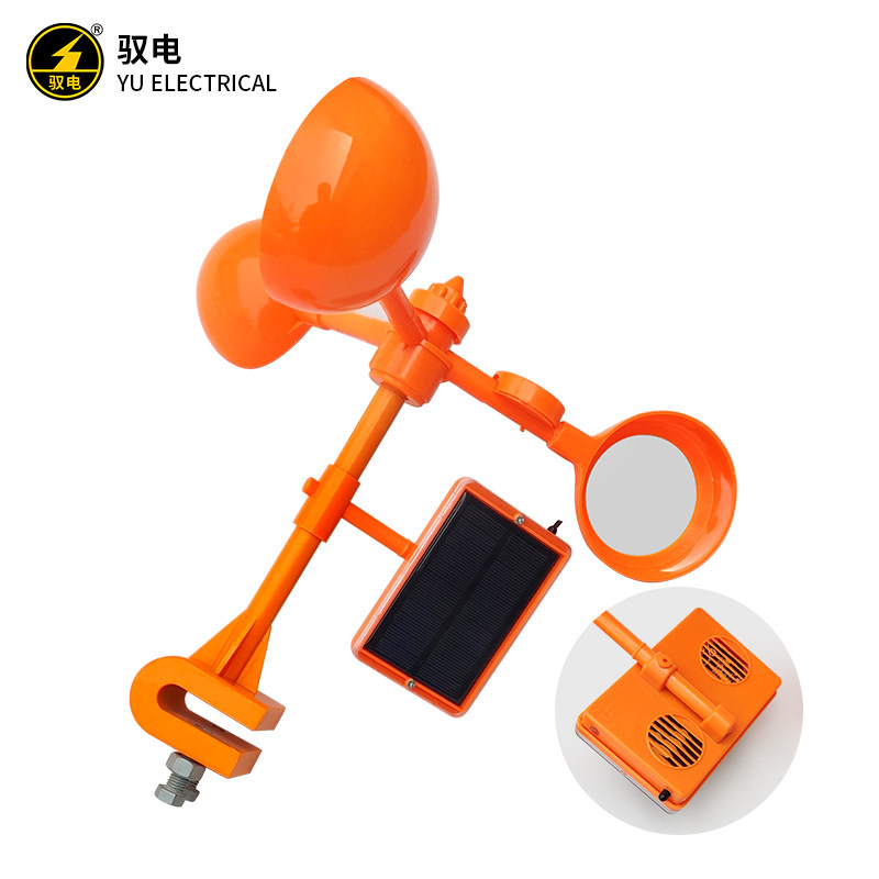 电力线路防鸟器风力驱鸟器果园鱼塘驱鸟器户外太阳能铁塔驱鸟神器