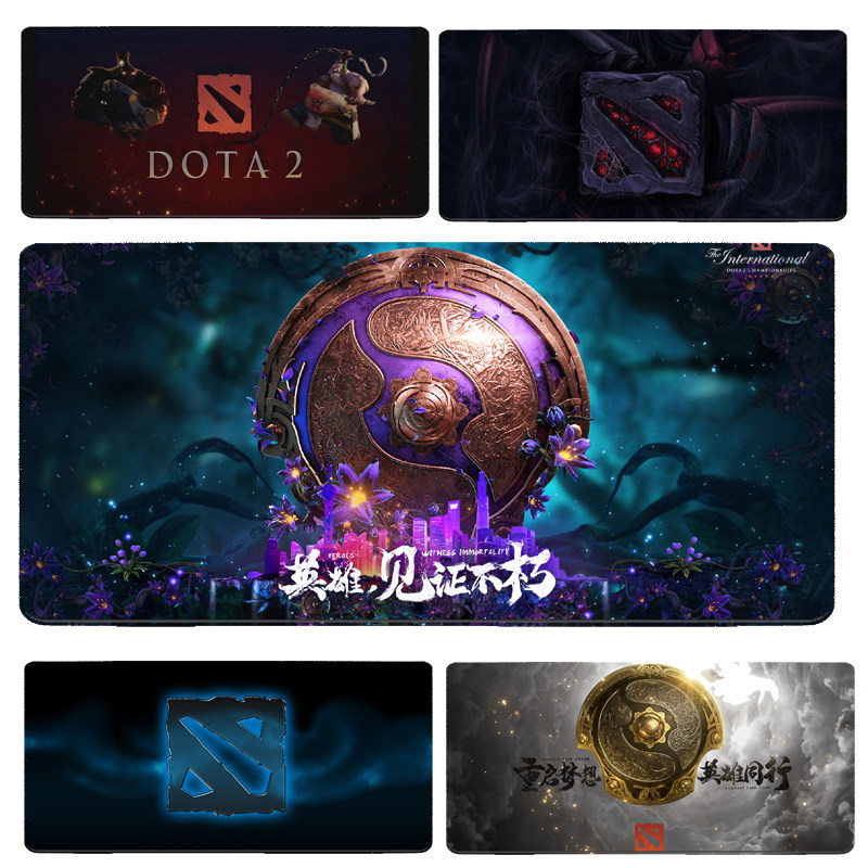 超大号刀塔DOTA2鼠标垫影魔卡尔剑圣游戏电脑男防滑电竞用键盘垫