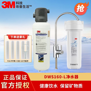 L家用直饮厨房自来水龙头过滤器净水机大流量 3m净水器DWS160