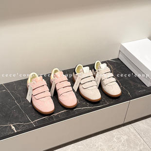 圆头魔术贴平底休闲德训鞋 BVKV宝藏 26FW 28新品 Shoe