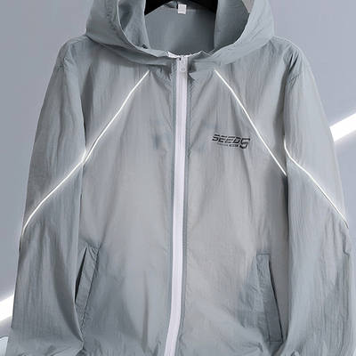 青少年风衣外套男夏季2025新款