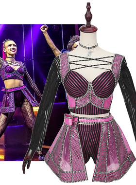 预售六个皇后音乐剧six凯瑟琳·霍华德粉色裙子表演服装短裙cos服