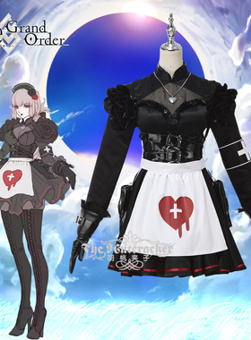 炫漫 FGOfate安息之馆南丁格尔礼装cos性感护士小恶魔cos服