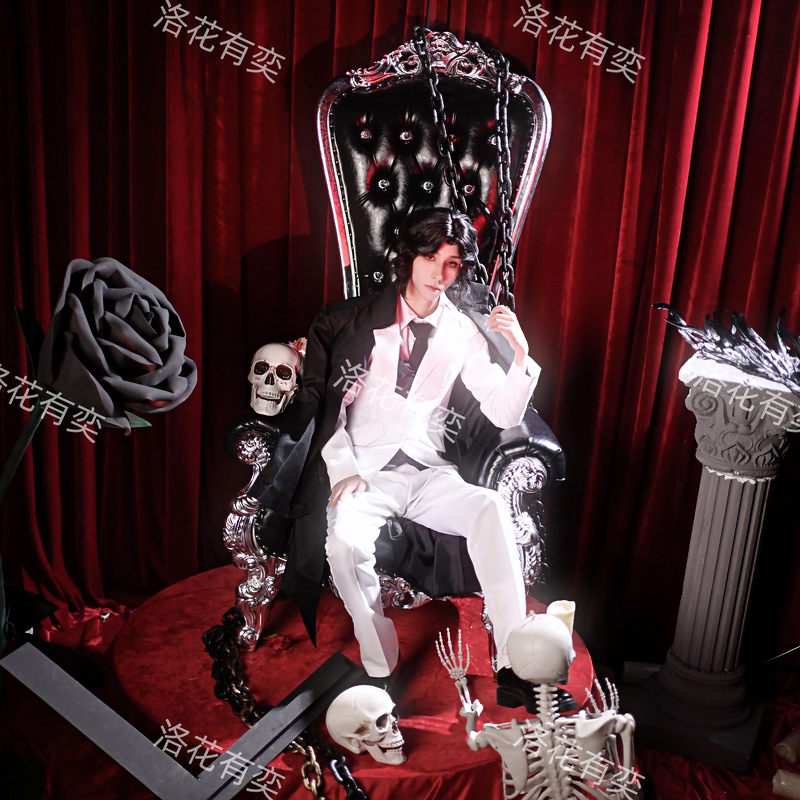 鬼灭之刃鬼舞辻无惨漫画版西装