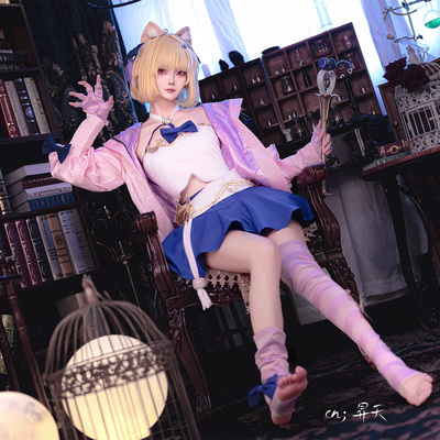 现货FGO公主型月白月姬cosplay服
