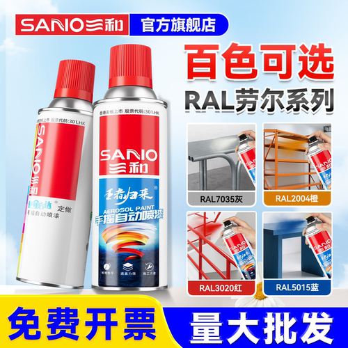 三和定制7035自喷漆家居轮毂