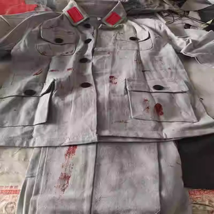 老红军做旧演出服破烂军装补丁衣服狼牙山五壮士舞台话剧表演服装