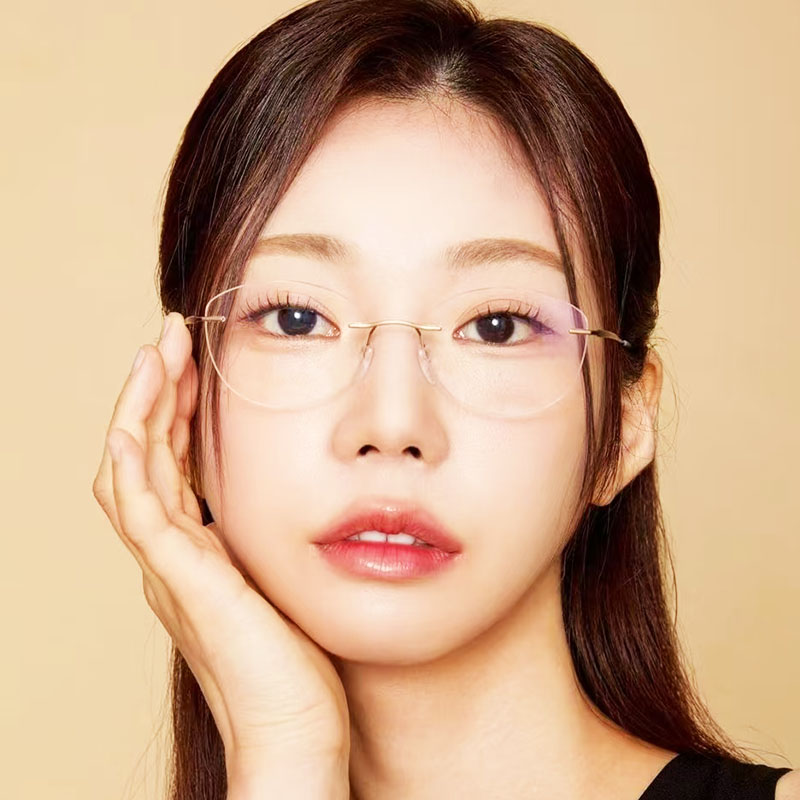 超轻不夹脸无螺丝时尚