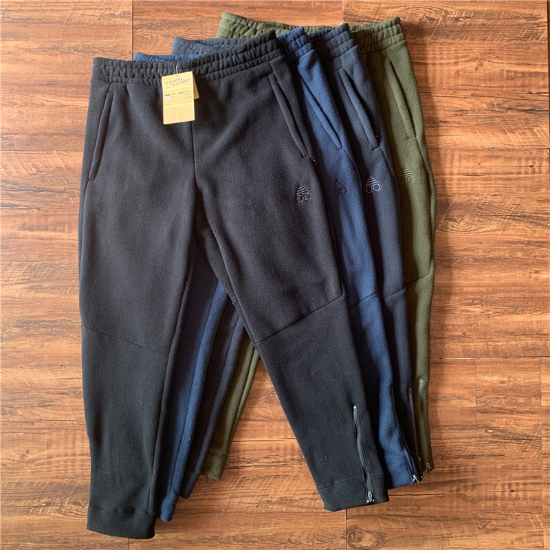 日单运动裤加厚摇粒绒卫裤秋冬加绒宽松刺绣口袋拉链休闲保暖长裤,男装,卫裤,淘宝优惠券,粉丝福利购,淘宝优惠卷