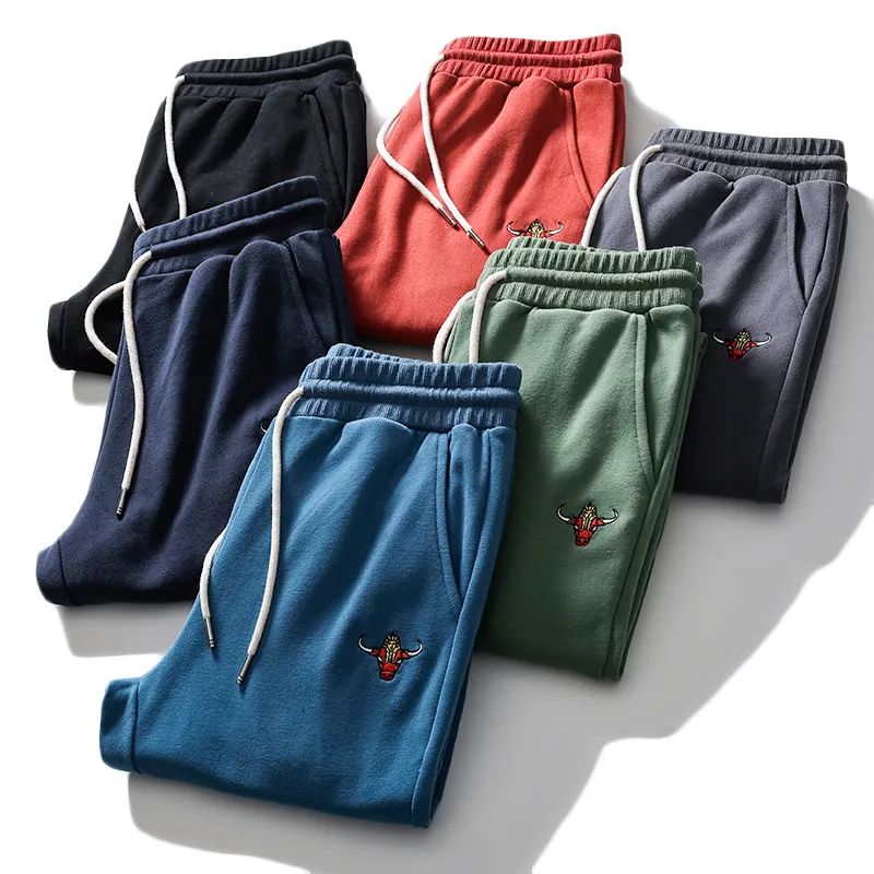 运动卫裤100棉纯棉宽松有型