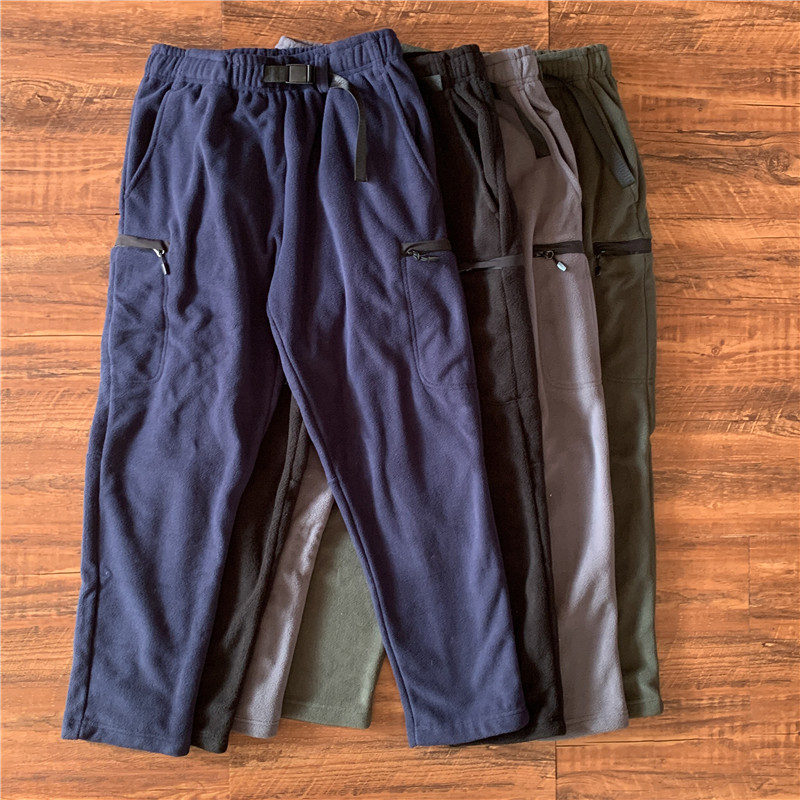 日单直口裤摇粒绒运动裤男加绒加厚直筒裤卡扣松紧腰宽松休闲裤冬,男装,卫裤,淘宝优惠券,粉丝福利购,淘宝优惠卷