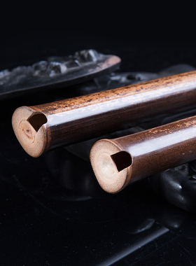 洞箫八孔紫竹老料专业演奏高档民族古乐器初学入门成人学生EFGA调