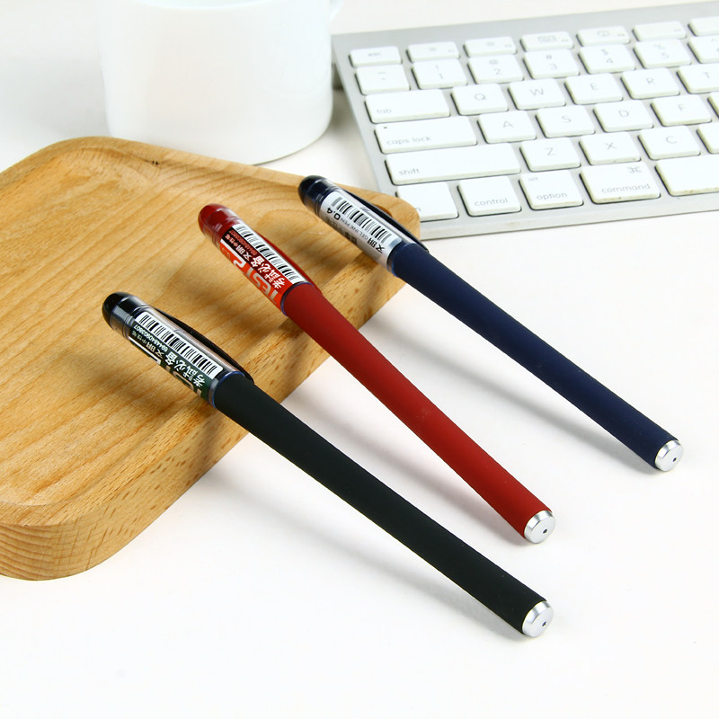 5mm子弹头 0.4mm全针管学生考试碳素墨水笔