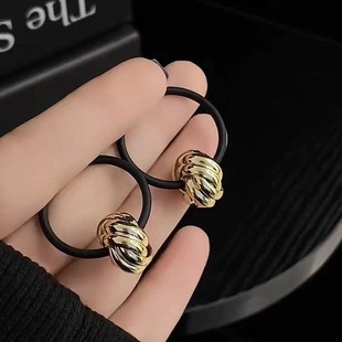 S925纯银耳扣女小众设计感高级感耳环耳环女酷帅螺丝拉丝耳环