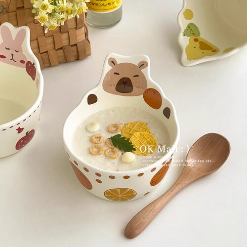 ins精致可爱陶瓷甜品碗