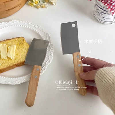 不锈钢迷你小菜刀面包刀