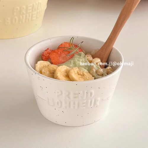 陶瓷麦片碗水果酸奶甜品小碗