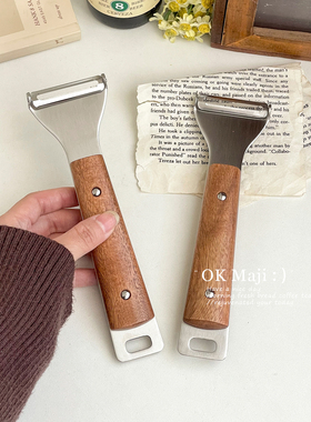 剥皮专用刀果皮削皮刀厨房刮皮刀水果蔬菜削皮器家用不锈钢刨皮刀